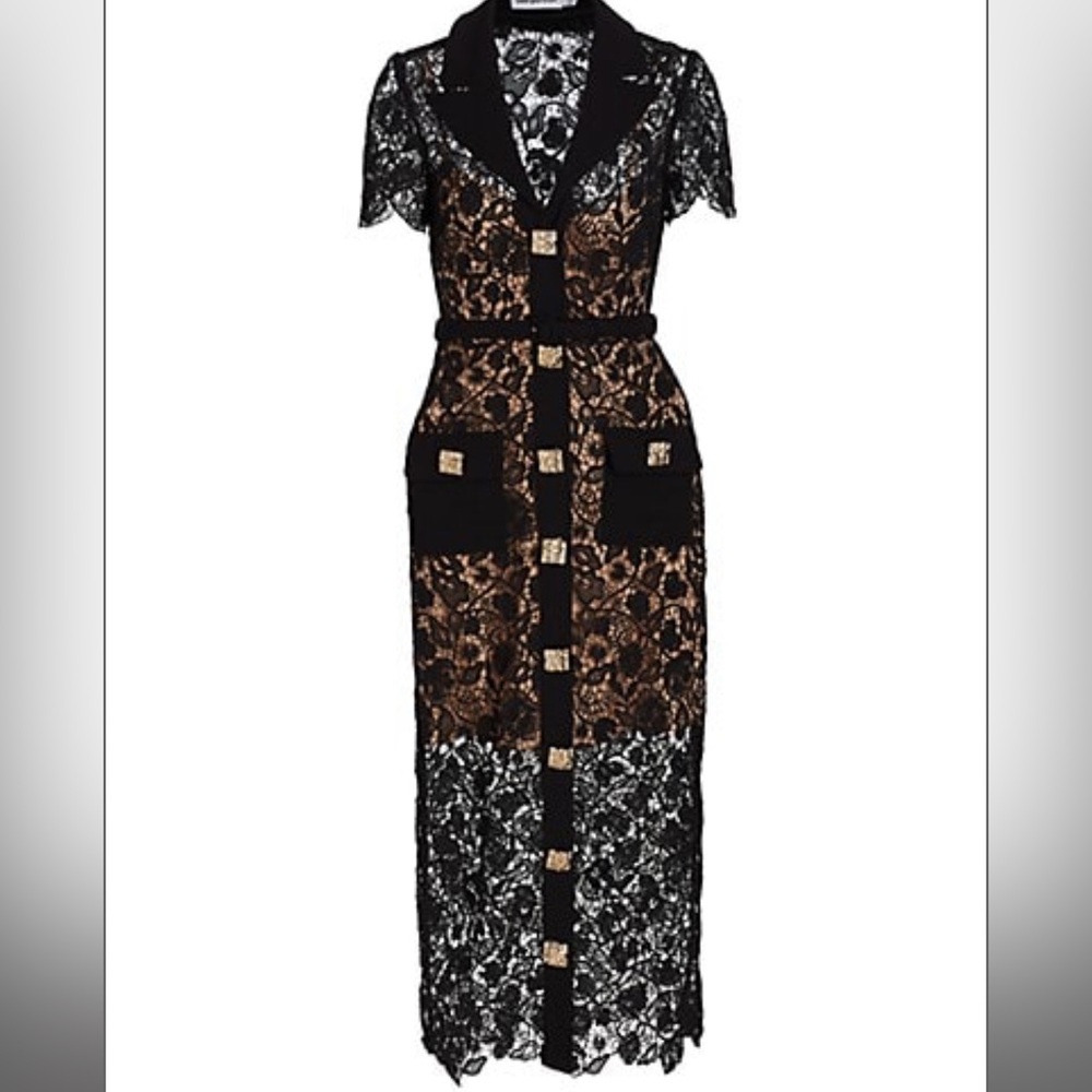 Self-portrait lace dress